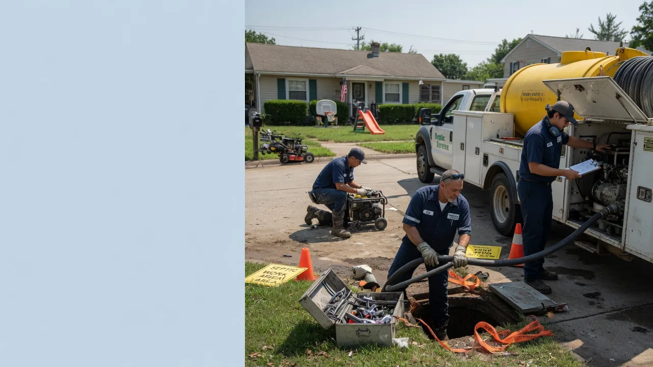 Septic Tank Pumping in Butte Des Morts, WI near me